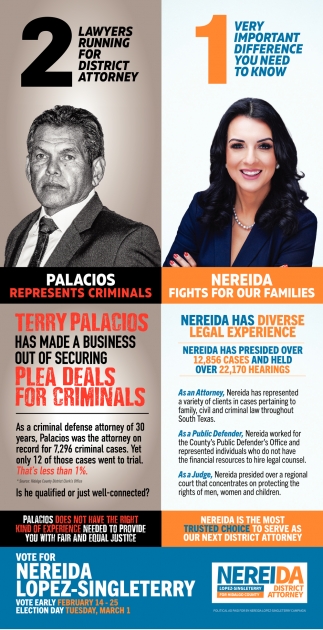 Vote For Nereida Lopez-Singleterry, Nereida Lopez-Singleterry