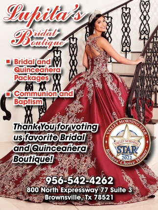 Thank You for Voting Us Favorite Bridal and Quincea era Boutique