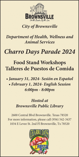 Charro Days Parade 2024, City Of Brownsville, Brownsville, TX